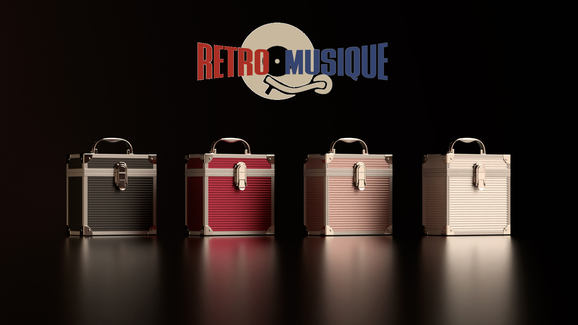 Retro musique Aluminium 7